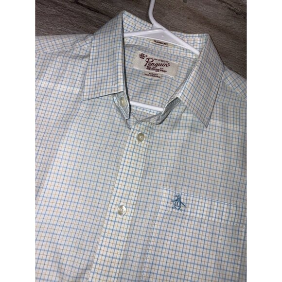 Penguin Men’s Medium Original By Munsingwear‎ Button Up Shirt Fast Shipping! MED - Picture 1 of 1